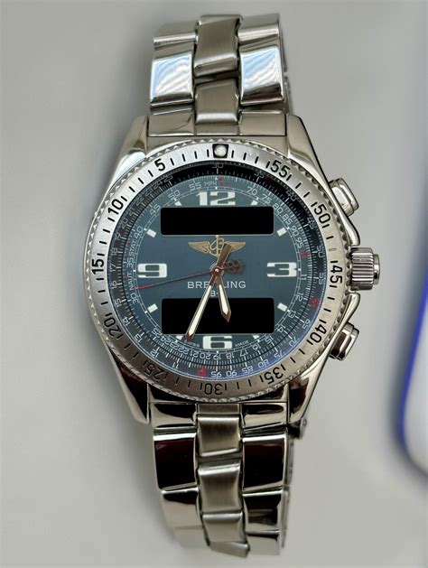 breitling b1 lcd dim|breitling b1 a68362 issues.